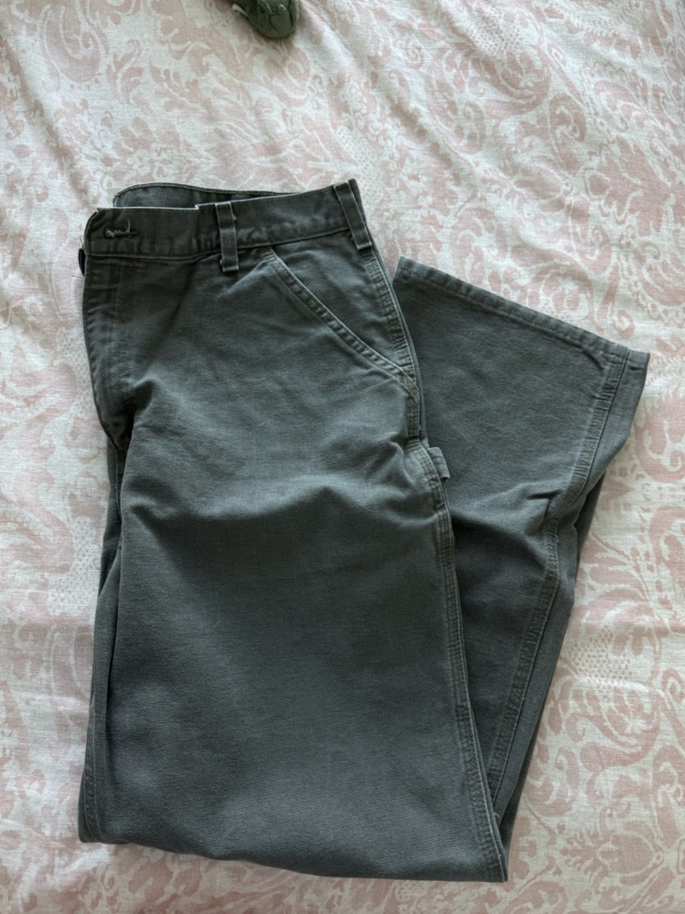 Carhartt Men's Dark Charcoal Work Chinos